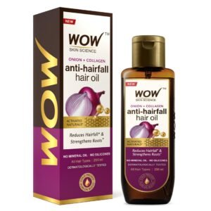 WOW Onion Black Seed Hair Oil - Controls Hair Fall