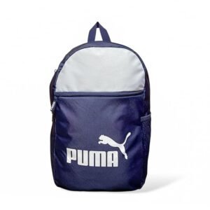 Puma Unisex Extra Cushioned 4 Compartment Backpack (Backpack, SNOWY BLUE 25 LITER, Medium)