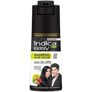 Indica Easy Diy Natural Black Shampoo Hair Colour