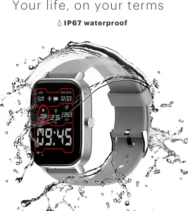 Noise Colorfit Icon 2 1.8'' Display with Bluetooth Calling, AI Voice Assistant Smartwatch  (Silver Grey Strap, Regular)