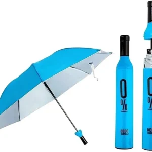 Fixoria Wine Bottle Umbrella - Portable & Protective