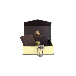 LONDON ALLEY ELK Vintage Brown Leather Wallet