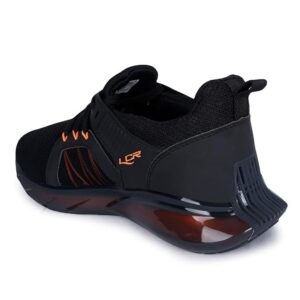 Lancer Mens Rambo-195blk-org Sneaker
