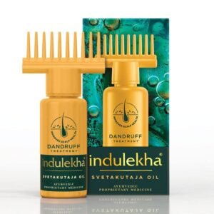 Indulekha Svetakutaja Oil|Ayurvedic Medicinal oil for dandruff treatment|100% Ayurvedic Oil